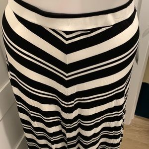 Passports Maxi Skirt